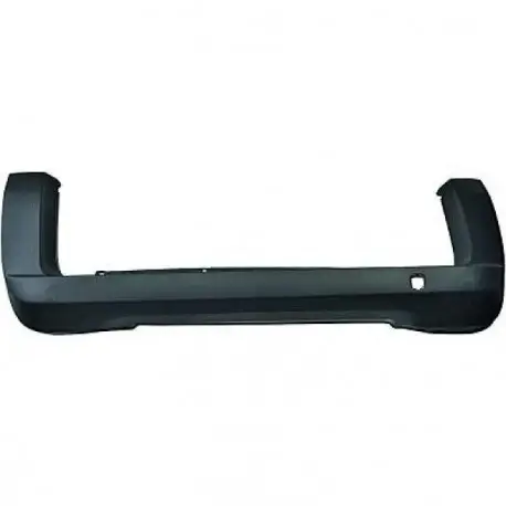 Achat Immédiat PARE CHOC ARRIERE CITROEN NEMO (08-17) & PEUGEOT BIPPER (08-17) & FIAT FIORINI/QUBO (07-17) - NOIR - POUR VEHICULE AVEC HAYON
