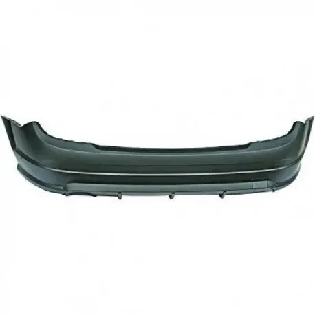 PARE-CHOCS ARRIERE COMPLET MERCEDES CLASSE C W204 (07-14) LOOK C63 AMG - BERLINE - SANS PDC - A PEINDRE - ECHAPPEMENT GAUCHE Prix Choc
