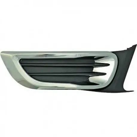 DECORATION DROITE DE PARE CHOC AVANT CITROEN C3 PICASSO (09-13) - CHROME/NOIR Offre Du Jour