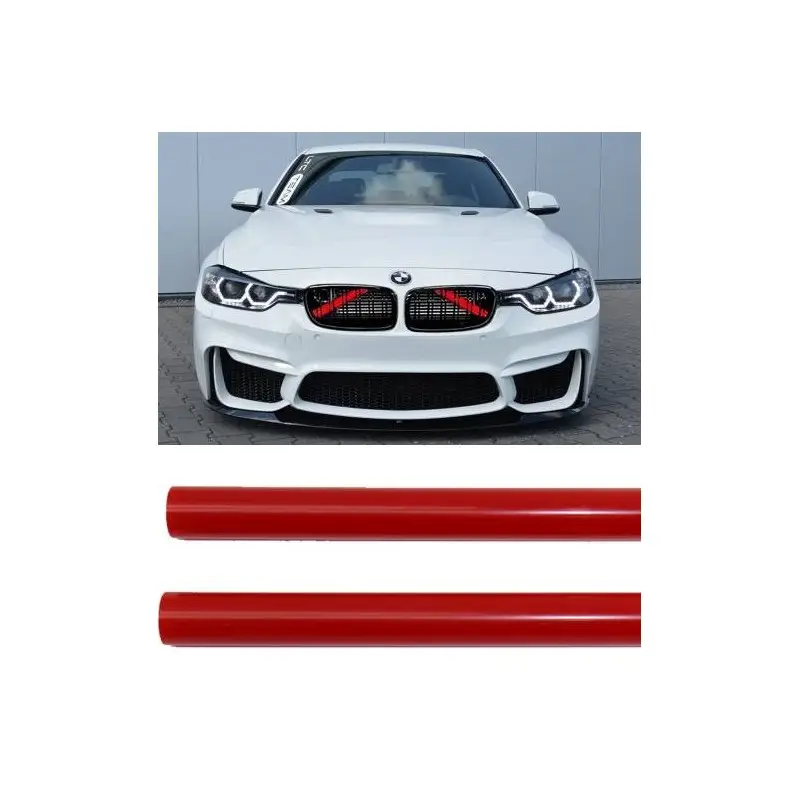 BARRES DE RENFORT ROUGE -BMW SERIE 1 F20 F21 F40-SERIE 2 F22 F23 F44 F45 F46-SERIE 3 F30 F31 G20 G21-SERIE 4 F32 F36 G22 G26 Prix Réduit