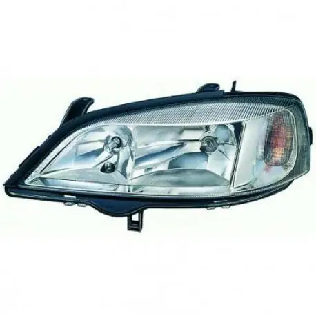 Achetez Aujourd’hui PHARE AVANT DROIT OPEL ASTRA G (97-04) - HALOGENE - H7/HB3 - HELLA - AVEC CLIGNOTANT - CHROME
