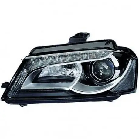 Usine Directe PHARE AVANT XENON GAUCHE & LED AUDI A3 8P (08-12) - XENON - D3S - HELLA- AVEC CLIGNOTANT - BIXENON