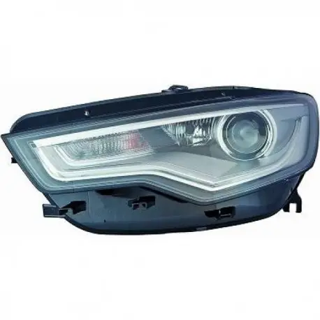 Nouvel Arrivage PHARE AVANT DROIT XENON POUR AUDI A6 4G C7 (11-14) BI-XENON & LED - DEPO/TYC - DIRECTIONNEL