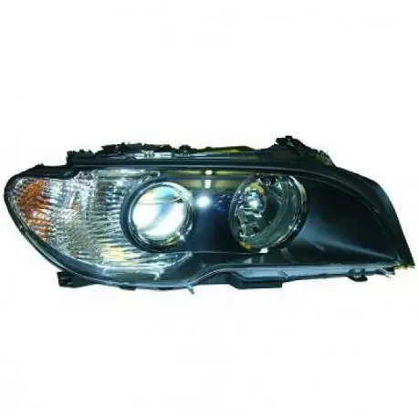 PHARE XENON AVANT DROIT BMW SERIE 3 E46 COUPE/CABRIO (03-07) - D2S/H7 - DEPO - FOND NOIR Achat Immédiat