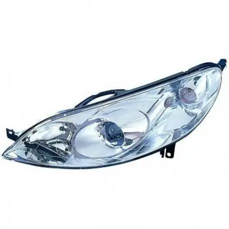 PHARE AVANT DROIT PEUGEOT 407 (04-10) - H7&H1 - AVEC REGLAGE HAUTEUR - DEPO/TYC Vente Directe