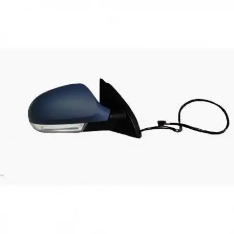 RETROVISEUR DROIT VW PASSAT 3C B6 (05-10) - 9 PINS -RABATTABLE ELECTRIQUEMENT - CHAUFFANT - A PEINDRE - AVEC CLIGNOTANT - LAMPE Offre Limitée