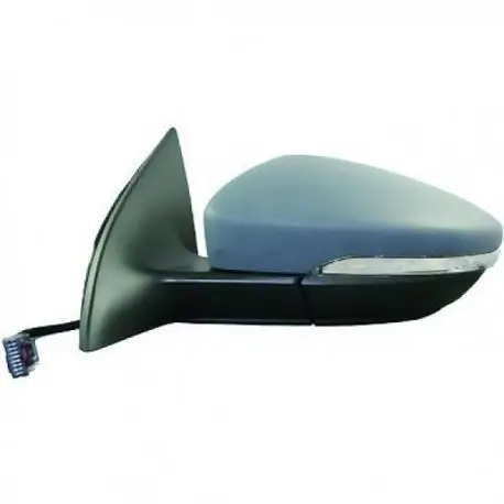 Offre Exclusive RETROVISEUR GAUCHE VW PASSAT CC (08-16) - 11 PINS - CHAUFFANT - ELECTRIQUE - A PEINDRE - AVEC LAMPE EN DESSOUS