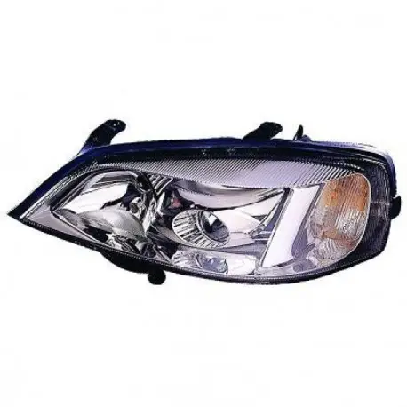 PHARE XENON AVANT DROIT OPEL ASTRA G (97-04) - XENON - D2S/H7 - DEPO/TYC/DEPO - AVEC CLIGNOTANT - CHROME Paiement Sécurisé