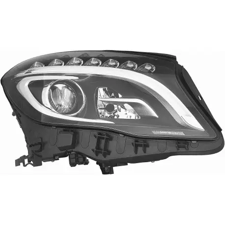 PHARE AVANT DROIT BI-XENON & LED DIRECTIONNEL - MARQUE DE PREMIERE MONTE POUR MERCEDES CLASSE GLA X156 (14-18) Promotion Saisonnière