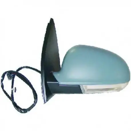 RETROVISEUR DROIT VW GOLF 5 (03-08) - CHAUFFANT - RABATTABLE ELECTRIQUEMENT - AVEC CLIGNOTANT - A PEINDRE Livraison Express