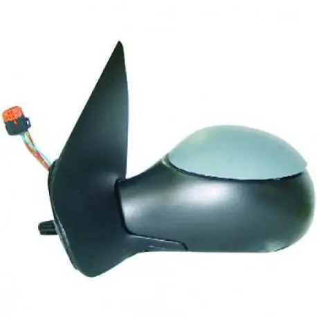Acheter En Ligne RETROVISEUR DROIT PEUGEOT 206 (03-08) & 206& (09-13) - 7 PINS - CHAUFFANT - ELECTRIQUE - A PEINDRE