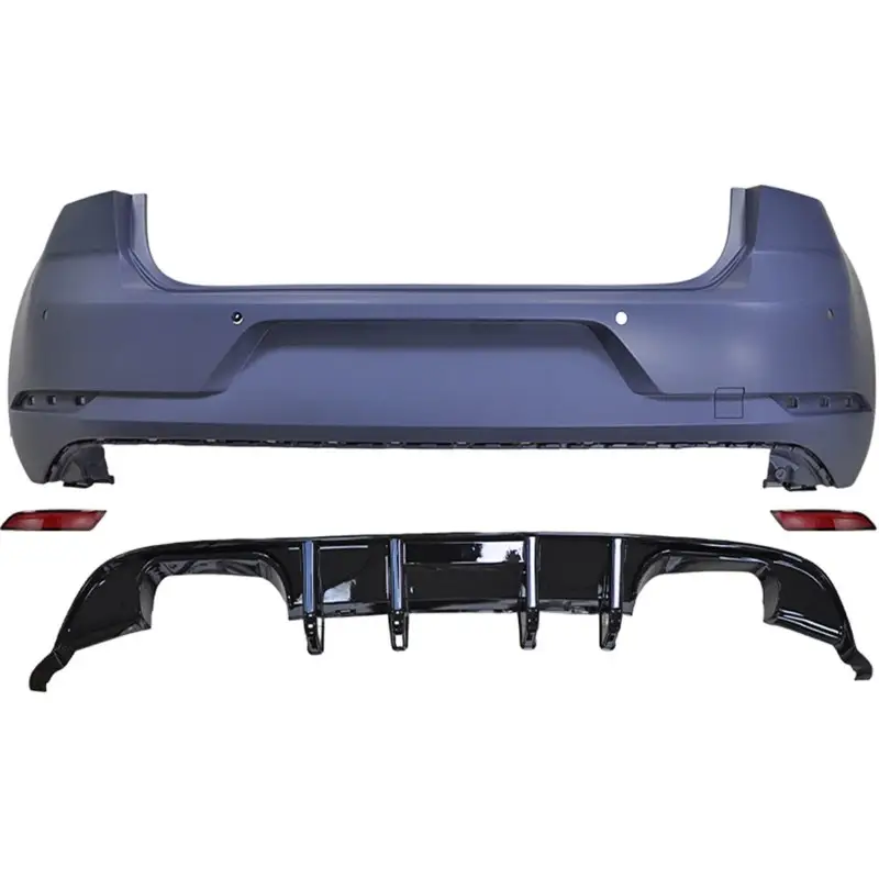 Achat Immédiat PARE-CHOCS ARRIERE LOOK FACELIFT R300 POUR VOLKSWAGEN GOLF 7 (12-19) - A PEINDRE