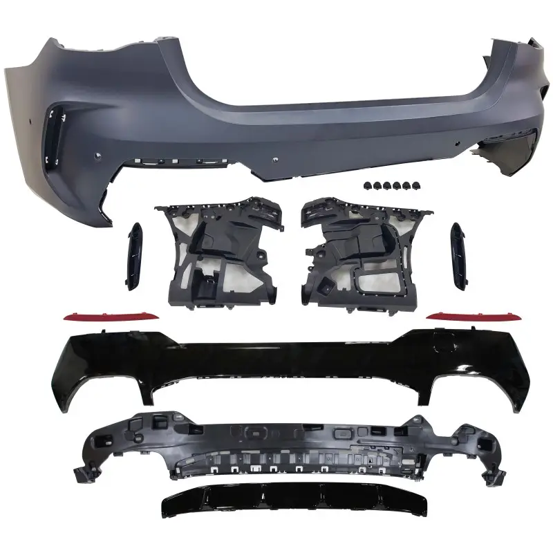 Solde PARE-CHOCS ARRIERE PACK M POUR BMW SERIE 4 G22 COUPE - SERIE 4 G23 CABRIOLET (21-26) - COMPLET AVEC DIFFUSEUR LOOK M340 GAUCHE - DROIT - A PEINDRE