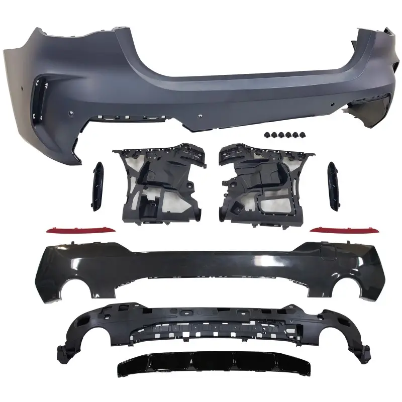 Offre Du Jour PARE-CHOCS ARRIERE PACK M POUR BMW SERIE 4 G22 COUPE - SERIE 4 G23 CABRIOLET (21-26) - COMPLET AVEC DIFFUSEUR GAUCHE - DROIT - A PEINDRE
