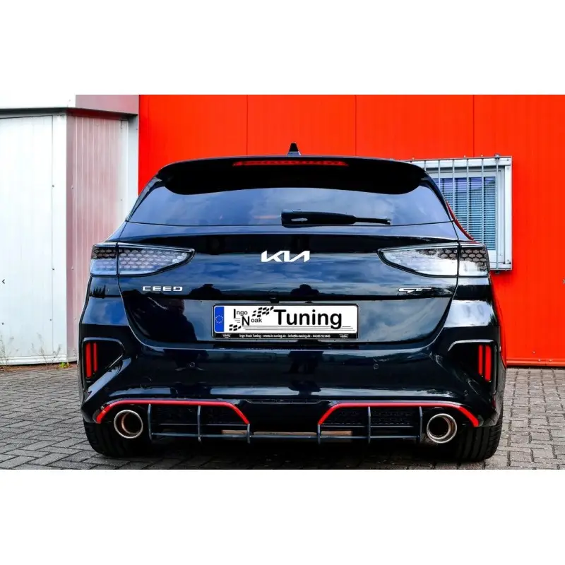 Acheter Direct LAME DE DIFFUSEUR ARRIERE POUR KIA CEED GT (22-24) - NOIR MAT