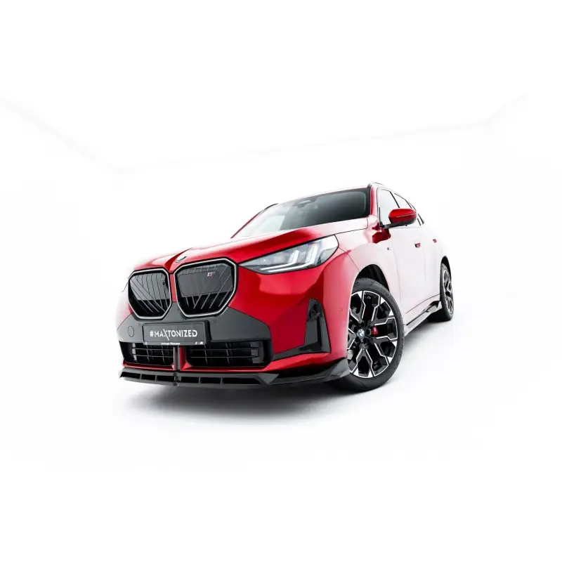 LAME DU PARE-CHOCS AVANT BMW X3 M-PACK G45 (24-) - MAXTONDESIGN - FINITION NOIR BRILLANT Satisfait Ou Remboursé