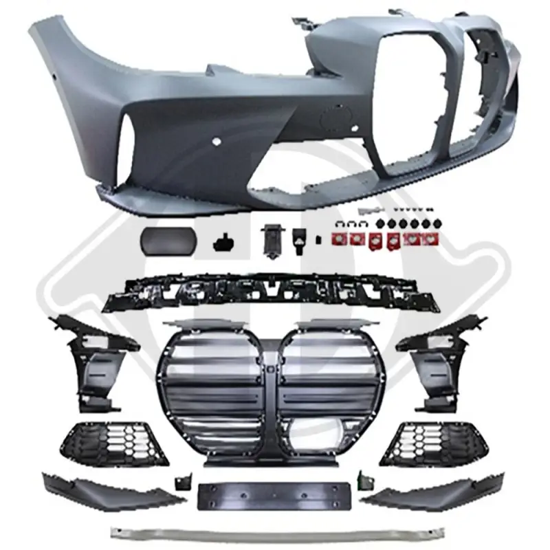 PARE-CHOCS AVANT LOOK M3/M4 POUR BMW SERIE 3 G20 G21 (19-22) - A PEINDRE - POUR ACC Produit De Marque