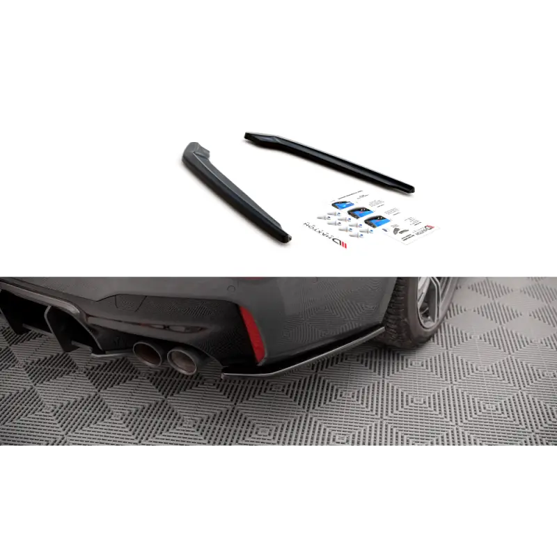Affaire À Saisir LAME DU PARE-CHOCS ARRIERE BMW M5 F90 (17-22) - MAXTON DESIGN - FINITION NOIR BRILLANT
