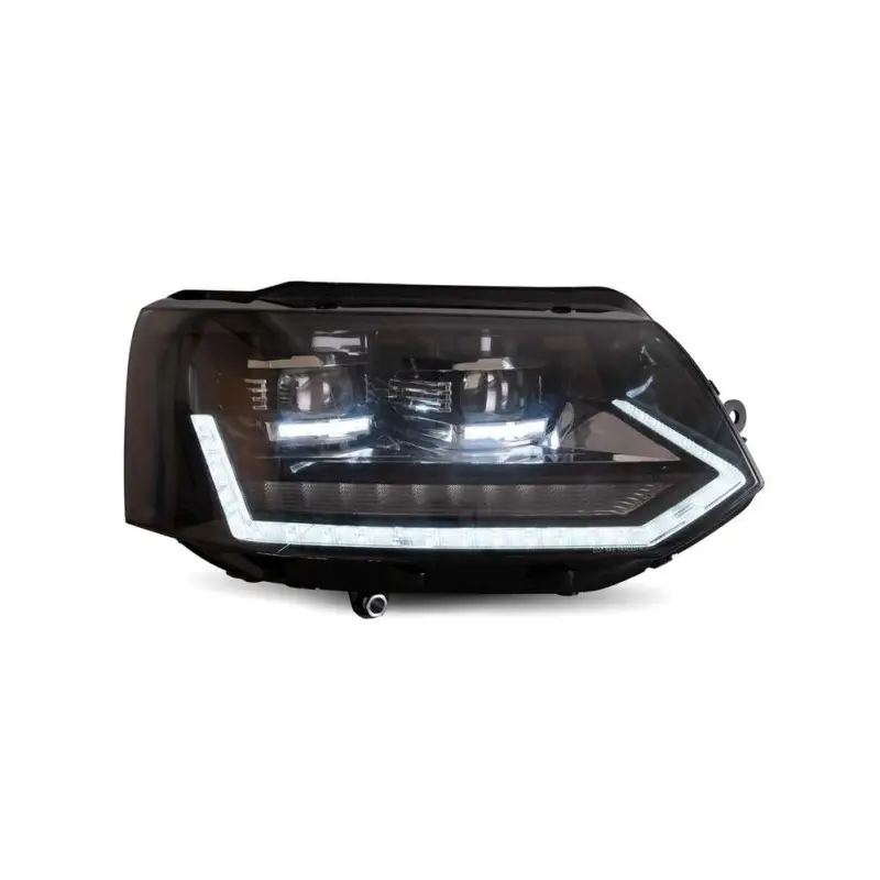 Livraison Express SET 2 PHARES AVANT LOOK FULL LED VW T6 POUR VW T5.2 - TRANSPORTER - CARAVELLE - MULTIVAN (09-15) SANS XENON D'ORIGINE