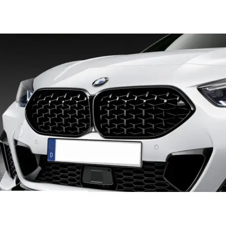 Achat Immédiat CALANDRE M-PERFORMANCE DIAMANT FULL NOIR POUR BMW SERIE 2 F44 (19-24) GRAN COUPE - ORIGINALE BMW