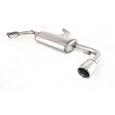Remise ECHAPPEMENT LOOK GTI VW GOLF 6 (08-12) - 2 X 90MM - INOX -HOMOLOGATION EUROPÉENNE