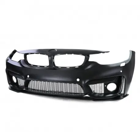 PARE CHOC AVANT LOOK M4 BMW SERIE 4 F32 F33 F36 (11-19) - AVEC PDC - AVEC LAME AVANT - COUPE - CABRIOLET - GRAN COUPE Livraison Gratuite
