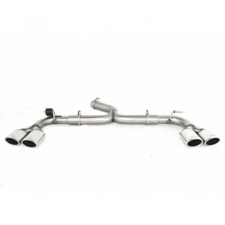 ECHAPPEMENT LOOK R VW GOLF 7 GTD -(12-17)- 4 X 95X65 MM - INOX - POUR GTD AVEC SOUND SYSTEM Commande En Gros