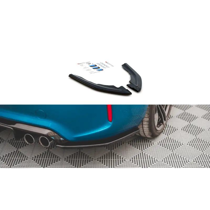 Commander Maintenant LAME DU PARE-CHOCS ARRIERE V3 POUR BMW M2 (F87) COUPÉ - MAXTON DESIGN - FINITION NOIR BRILLANT