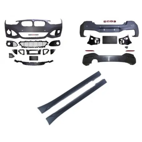 Livraison Gratuite KIT COMPLET LOOK PACK M BMW SÉRIE 1 F21 LCI 3 PORTES (15-19) - PARE CHOC AVANT - ARRIÈRE - BAS DE CAISSE