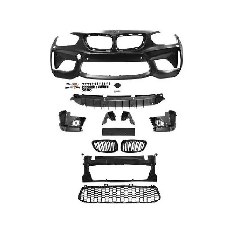 Nouveauté PARE-CHOCS AVANT LOOK M2 POUR BMW SÉRIE 1 F20 F21 LCI (15-18) - POUR PDC - POUR LAVE-PHARE