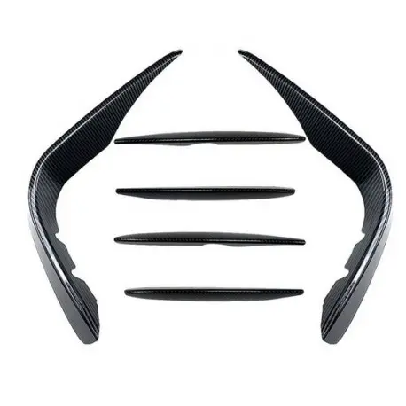 MOULURES DE PARE-CHOCS AVANT LOOK AERO POUR MERCEDES GLC X253 C253 (15-19) - CARBONE Promotion Saisonnière