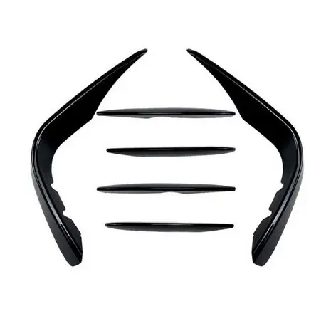 Prix Choc MOULURES DE PARE-CHOCS AVANT LOOK AERO POUR MERCEDES GLC X253 C253 (15-19) - NOIR BRILLANT