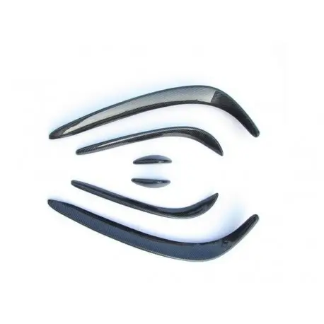 Produit De Marque MOULURES DE PARE-CHOCS AVANT LOOK AERO POUR MERCEDES CLASSE C W205 (14-18) - CARBONE
