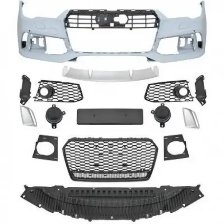 Acheter Direct PARE CHOC AVANT COMPLET LOOK RS7 POUR TOUTE AUDI A7 4G - S7 4G (14-18) - FACELIFT
