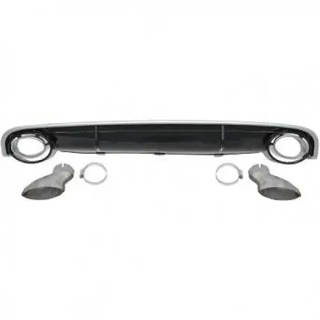 DIFFUSEUR ARRIERE LOOK RS7 AVEC EMBOUTS POUR AUDI A7 4G (10-14) NON S-LINE Petit Prix