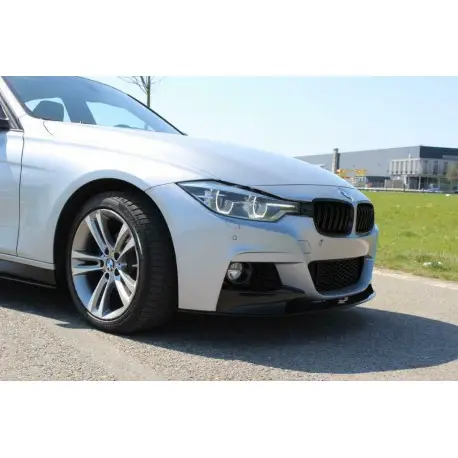LAME DE PARE CHOC AVANT PERFORMANCE BMW SERIE 3 F30/F31 (11-19) - POUR PACK M - NOIR BRILLANT Offre Spéciale