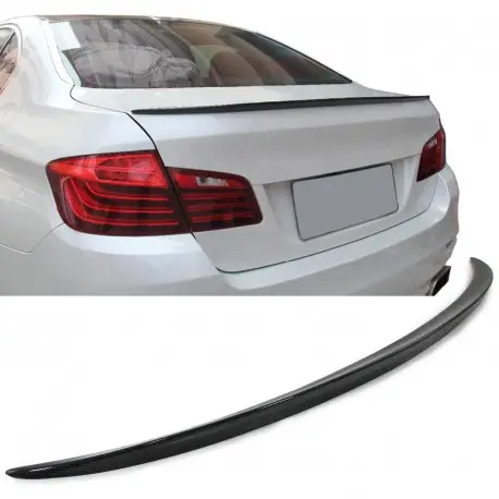 SPOILER DE COFFRE ARRIERE POUR BMW SERIE 5 F10 (10-16) - BERLINE + LCI - PHASE 1 & 2 - PETIT MODELE - LOOK M5 - LOOK CARBONE Meilleur Prix