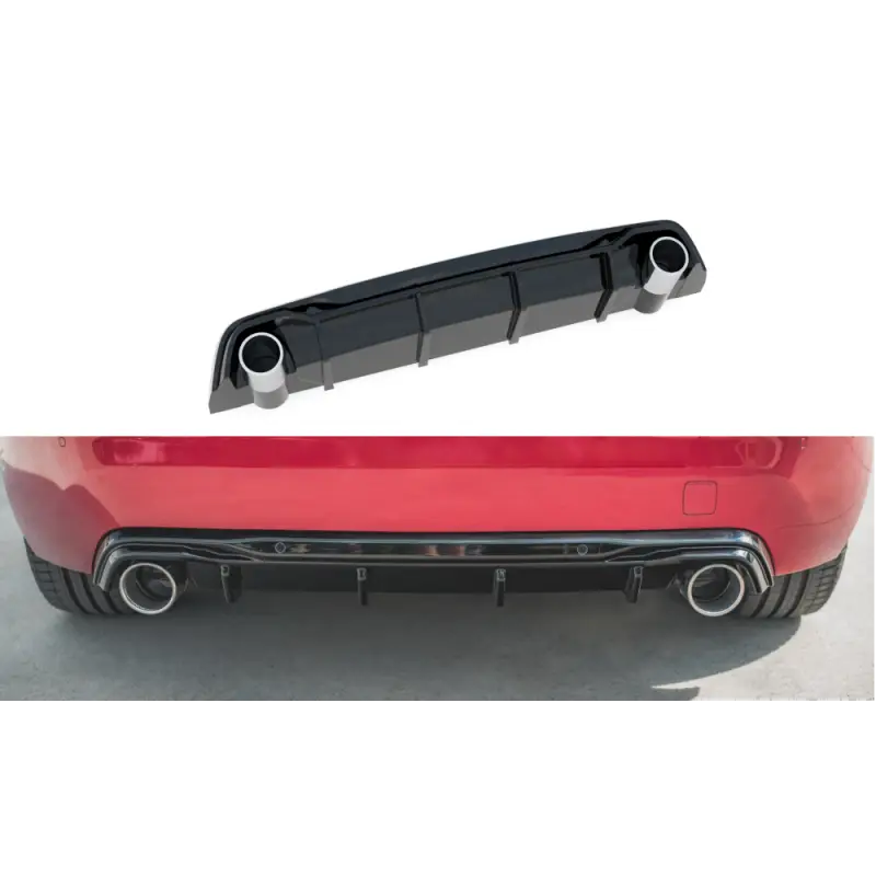 Prix Bas RAJOUT DU PARE-CHOCS ARRIERE + FAUX POT D'ÉCHAPPEMENT PEUGEOT 308 GT MK2 FACELIFT - MAXTON DESIGN - FINITION NOIR BRILLANT