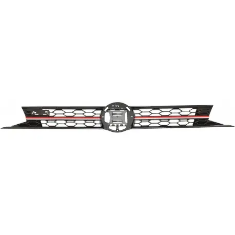 Nouvelle Collection CALANDRE LOOK GTI POUR TOUTES VW POLO AW (18-20) - FINITION : GTI - LISERET ROUGE