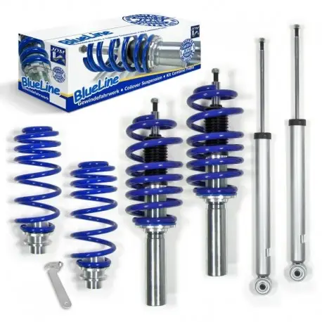 KIT COMBINÉ FILETÉ JOM BLUELINE POUR AUDI A5 CABRIOLET 1.8 TFSI, 2.0 TDI, 2.0 TFSI, 2.7 TDI, 3.0 TDI, 3.2 FSI (07-15) Commander Maintenant