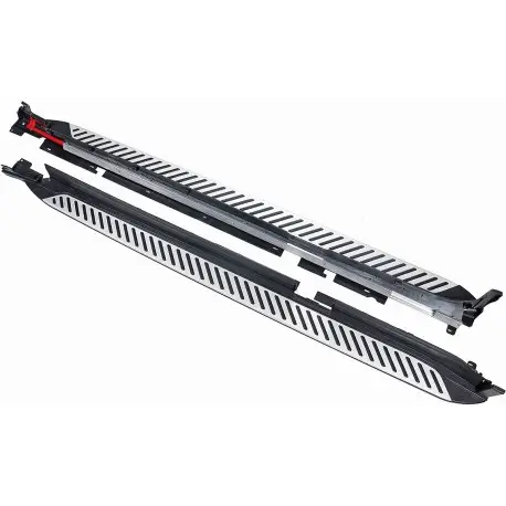 SET DE DEUX MARCHE-PIED POUR BMW X3 G01 (18-24) + X4 G02 (18-24) - LOOK OEM - COMPLET Expédition Rapide