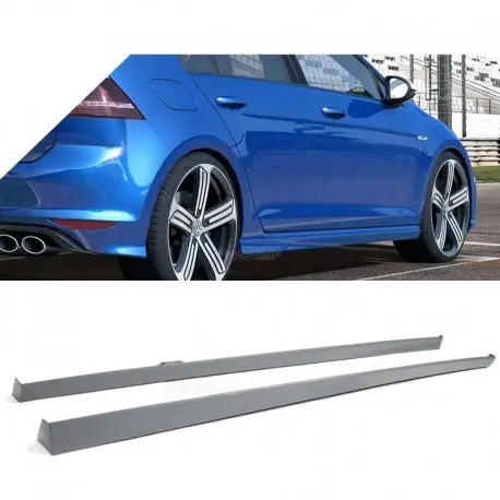 Achetez Aujourd’hui 2 BAS DE CAISSES R-LINE - R 300 À PEINDRE VW GOLF 7 (12-16) - 3/5 PORTES - EN PLASTIQUE ABS