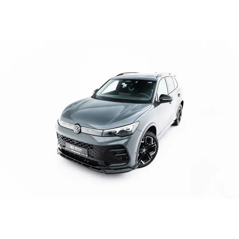 Meilleur Choix LAME DU PARE-CHOCS AVANT V.1 VOLKSWAGEN TIGUAN R-LINE MK3- MAXTONDESIGN - FINITION NOIR BRILLANT