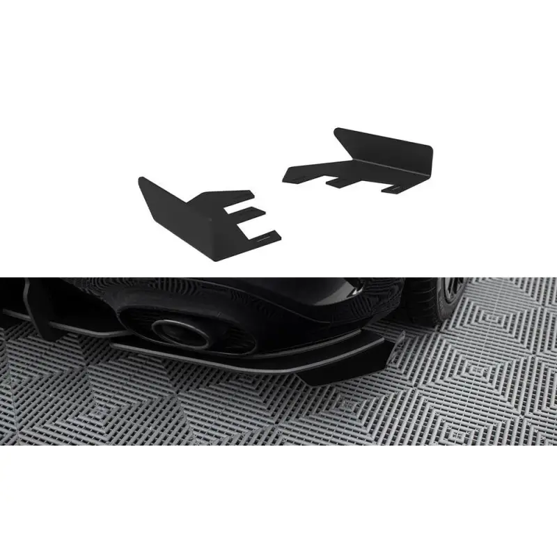 Affaire À Saisir REAR SIDE FLAPS MERCEDES-AMG A35 HATCHBACK W177 - MAXTONDESIGN - FINITION NOIR BRILLANT