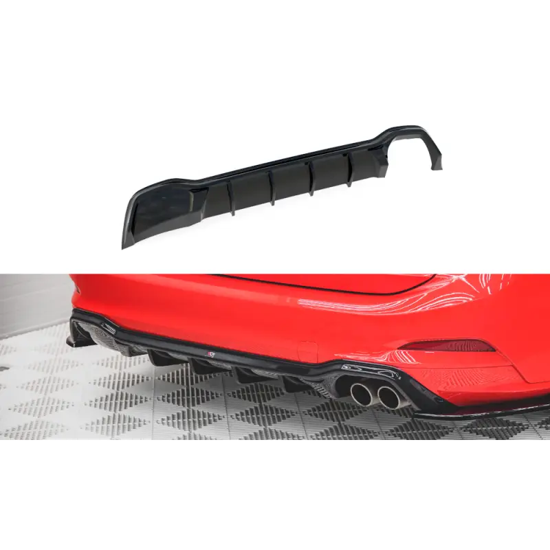 RAJOUT DU PARE-CHOCS ARRIERE FORD FOCUS ST-LINE ESTATE MK4 - MAXTON DESIGN - FINITION NOIR BRILLANT Top Vente
