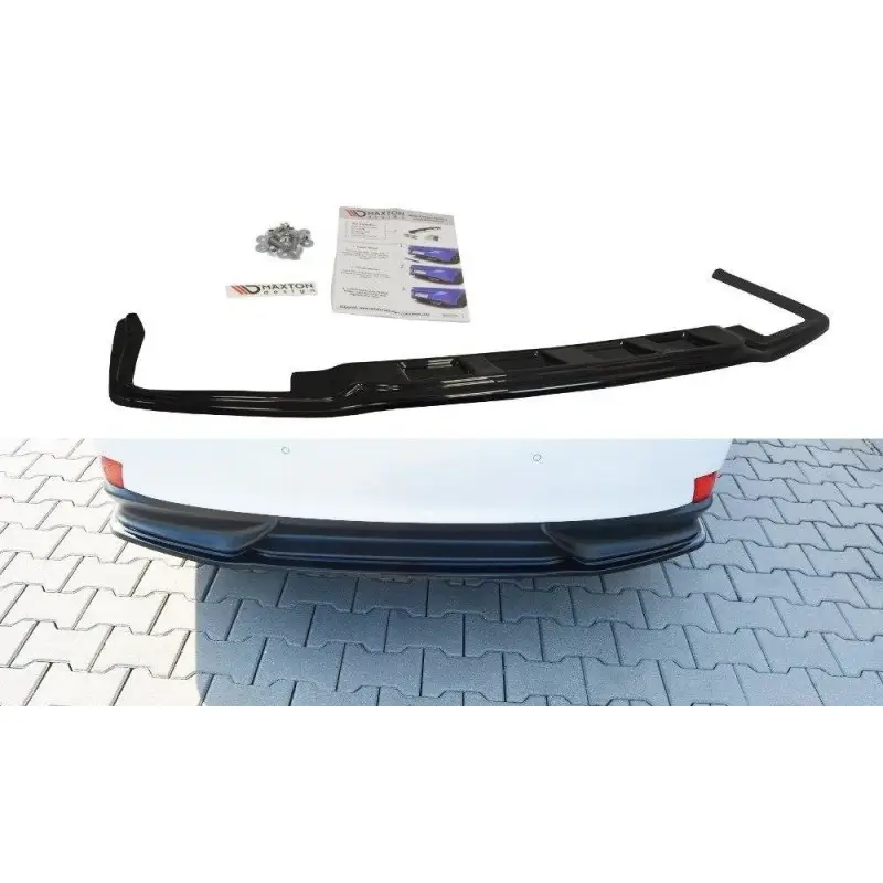 Offre Exclusive CENTRAL ARRIÈRE SPLITTER LEXUS IS MK3 H (SANS BARRES VERTICALES) - MAXTON DESIGN - FINITION NOIR BRILLANT
