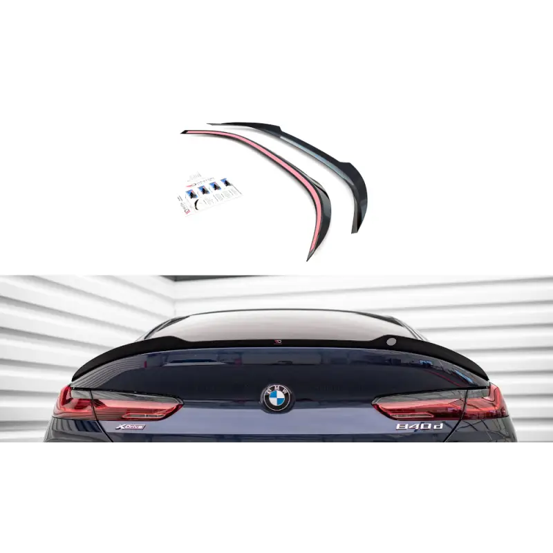 Populaire SPOILER CAP BMW 8 GRAN COUPE M-PACK G16 - MAXTON DESIGN - FINITION NOIR BRILLANT