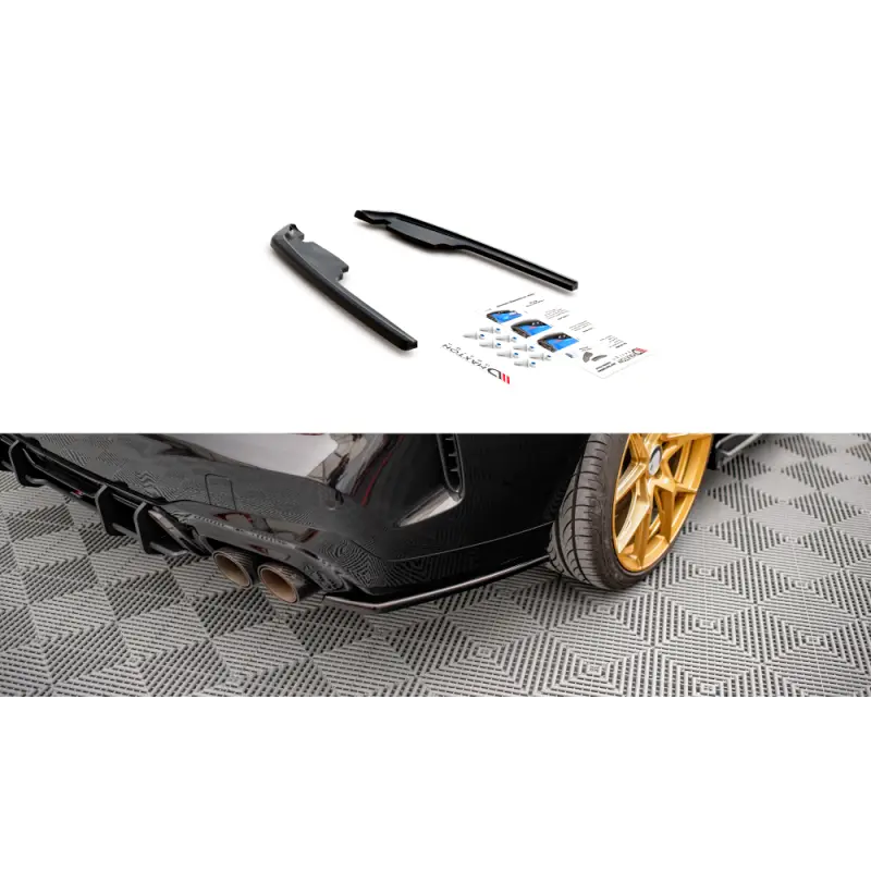 LAMES DE PARE-CHOCS ARRIÈRE LATÉRALES BMW M235I GRAN COUPE F44 - MAXTON DESIGN - FINITION NOIR BRILLANT Retour Gratuit
