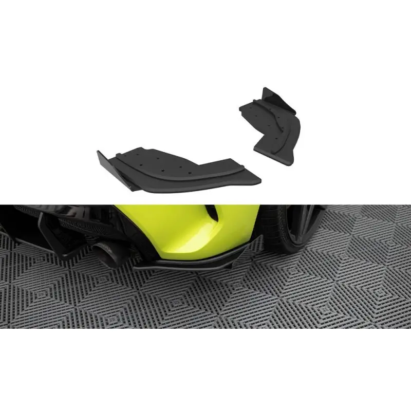 Pas Cher STREET PRO LAME DU PARE CHOCS ARRIERE V.1 + FLAPS V.1 BMW 1 F40 M-PACK / M135I - MAXTONDESIGN