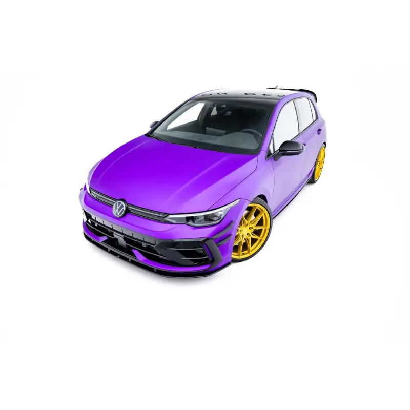 STREET PRO LAME DU PARE-CHOCS AVANT VOLKSWAGEN GOLF R MK8 FACELIFT - MAXTONDESIGN - FINITION NOIR Achetez Aujourd’hui